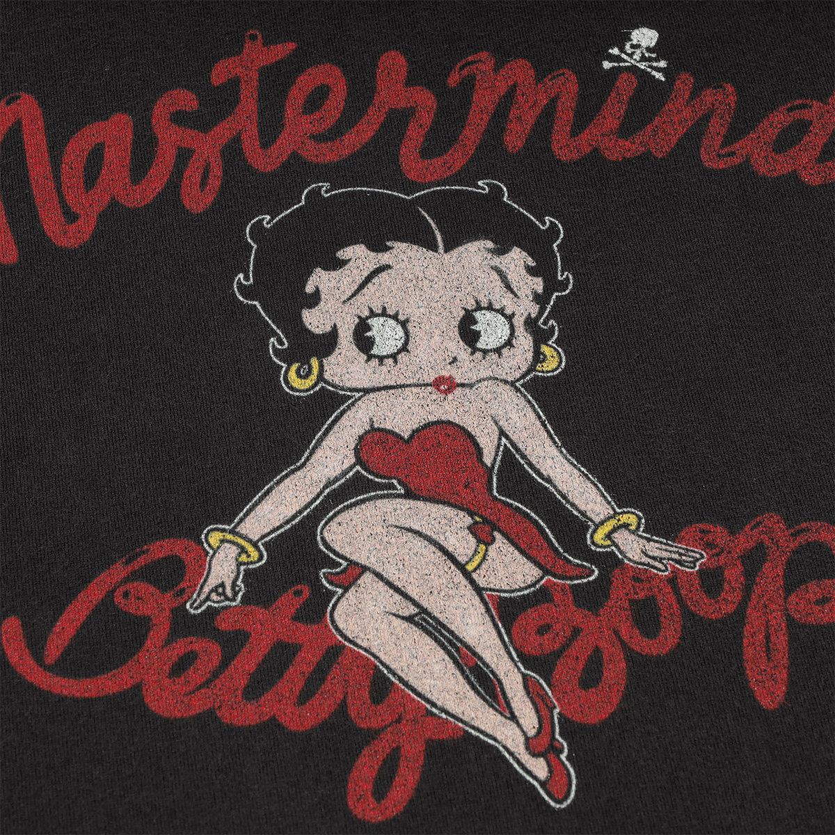 Buy Mastermind World x Betty Boop Boxy Fit Tee Black Red online in