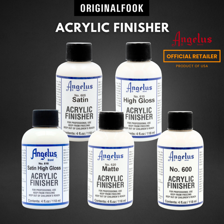 (5 Types) Angelus Acrylic Finisher ANGELUS ANGELUS - originalfook singapore