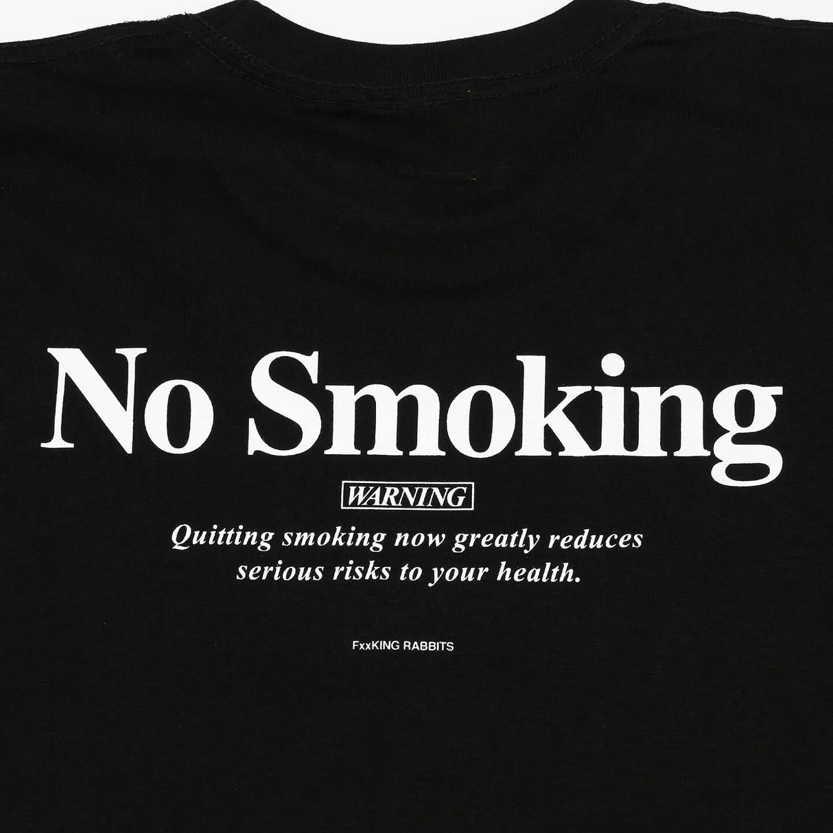 Black FR2 Embroidery Smoking Art T-shirt, casual apparel with detailed embroidery design, featuring the #FR2 brand logo.