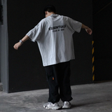 (FINAL SALE) Fear of God Essentials Signature Logo Tee Light Heather