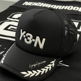 Neighborhood X Y-3 Trucker Cap Black