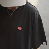 Human Made Heart Badge Tee Black HUMAN MADE HUMAN MADE - originalfook singapore