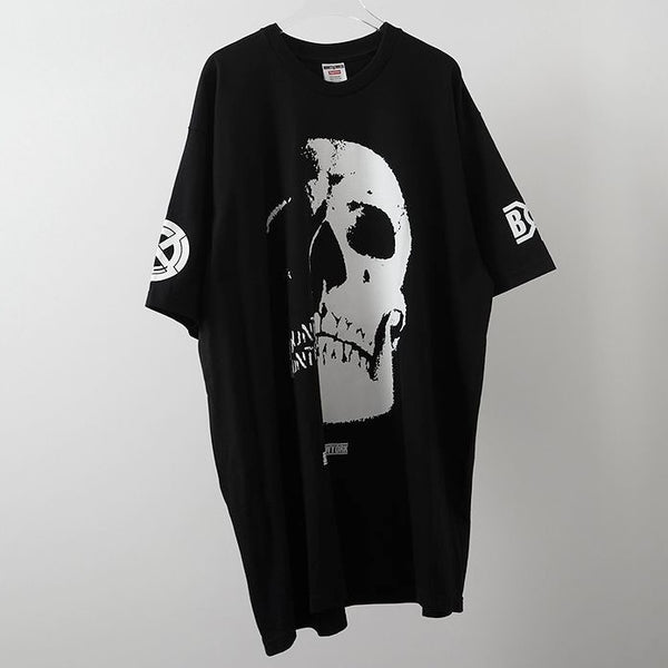 Supreme X Bounty Hunter Skulls Tee Black supreme supreme - originalfook singapore