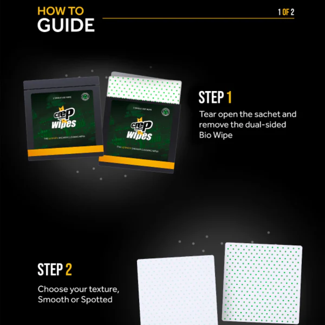 Crep Protect Sneaker Cleaning Wipes