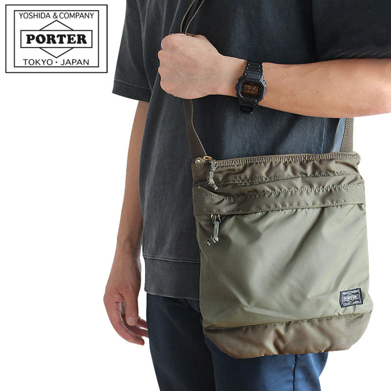 Buy Porter Yoshida Japan Force Shoulder Bag Olive 855-05901 online