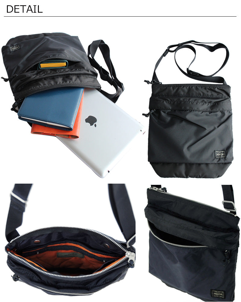 Porter Yoshida Japan Force Shoulder Bag Black [855-05901] PORTER JAPAN PORTER JAPAN - originalfook singapore