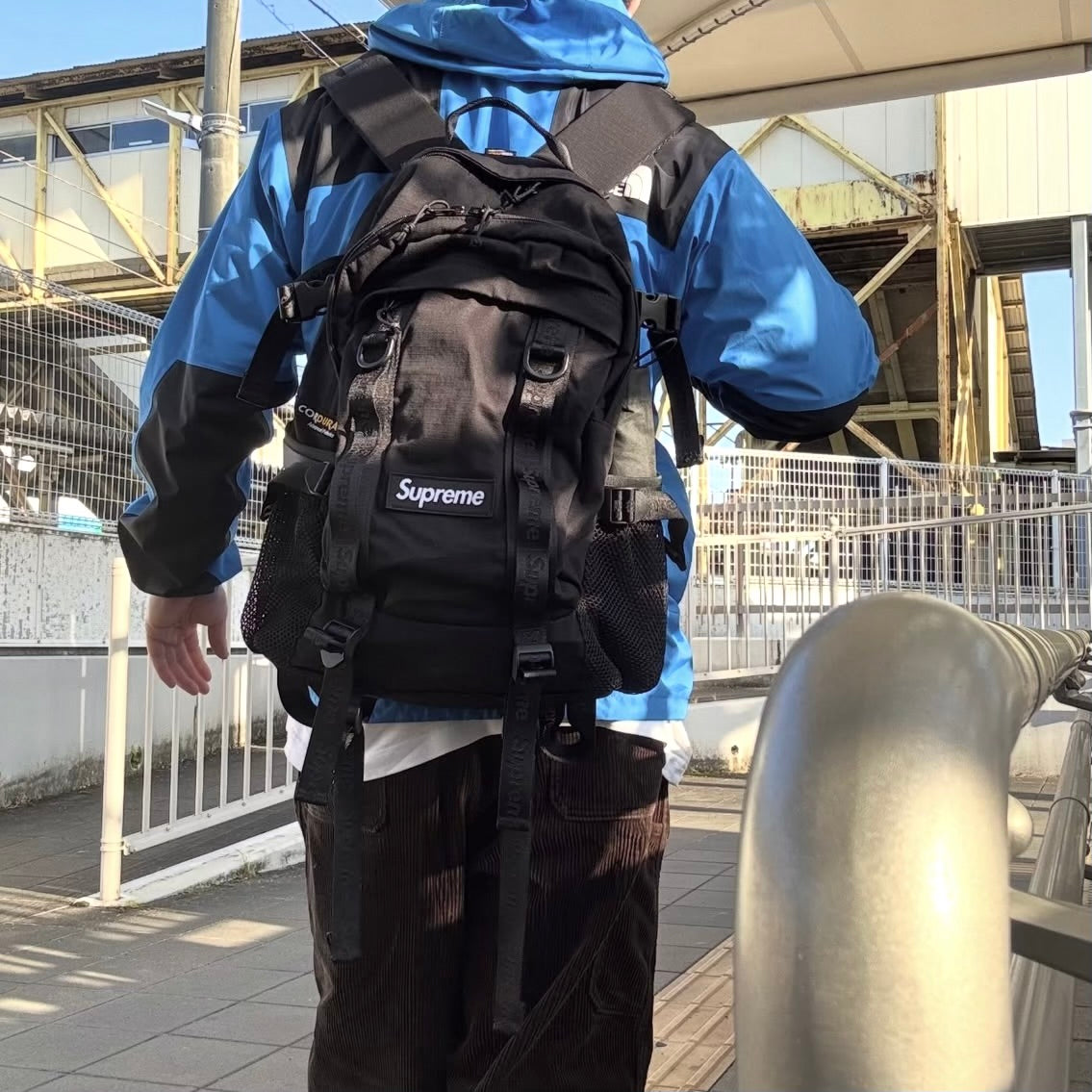 Buy Supreme Logo Backpack Black SS26 online in Singapore