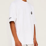LifeWork Korea Round Patch Logo Tee White LifeWork LifeWork - originalfook singapore