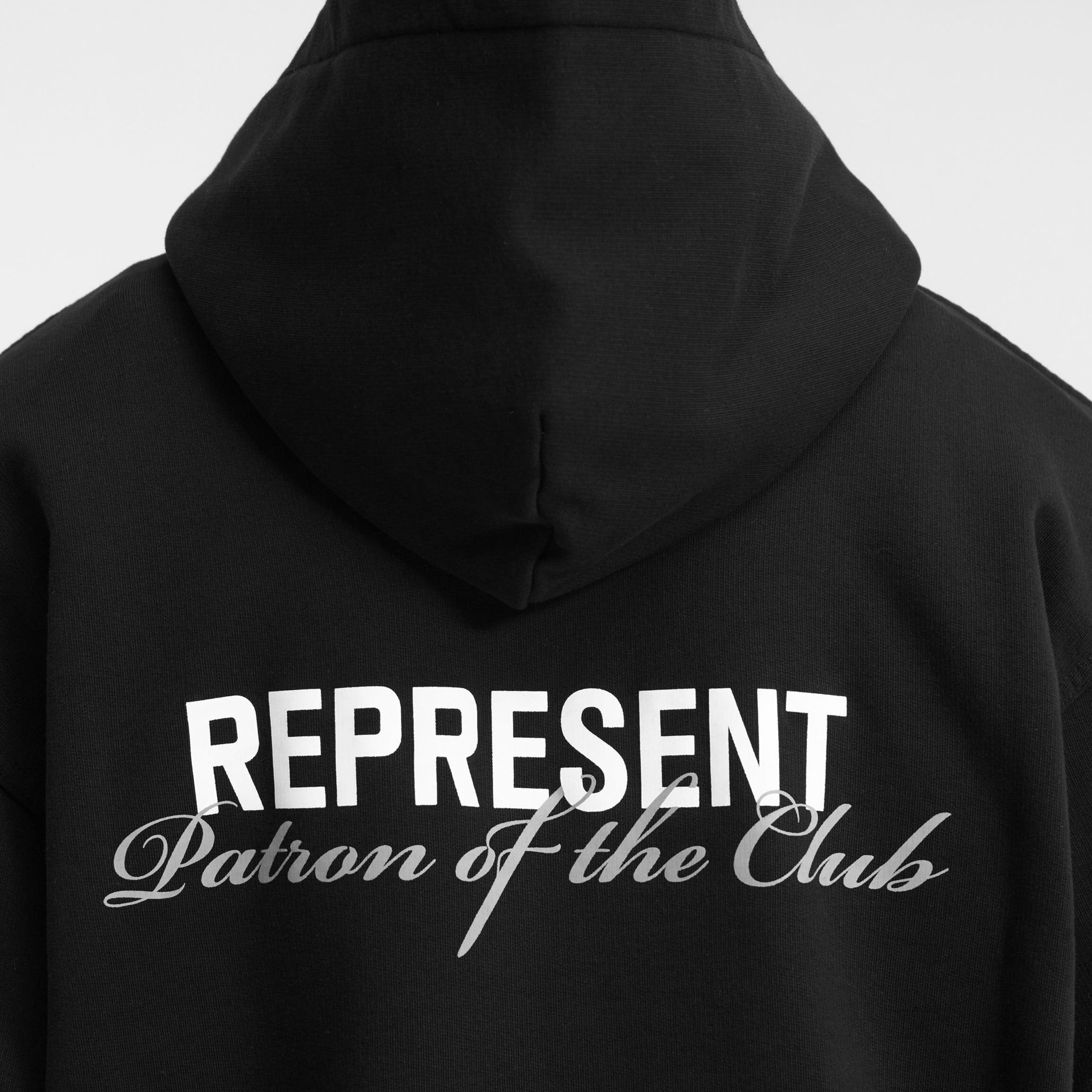 Buy Represent Patron Of The Club Hoodie Black online in Singapore