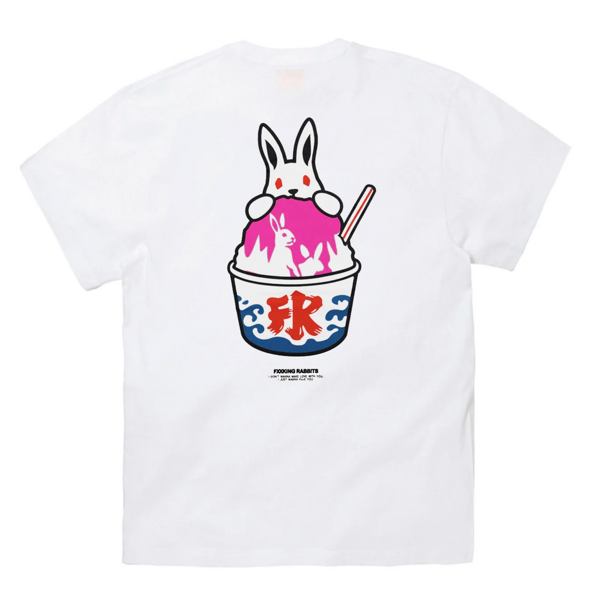 FR2 Shaved Ice Rabbit Tee White (Japan Exclusive)