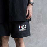 Fear Of God Essentials X NBA Logo Sweat Shorts Black