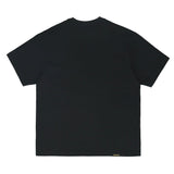 Black Been Trill inverted logo T-shirt with bold graphic design and short sleeves, casual streetwear style.