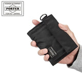 Porter Yoshida Japan Tanker Two-Fold Wallet Black [622-78167] PORTER JAPAN PORTER JAPAN - originalfook singapore