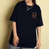 Rickyisclown [RIC] Mamba Embossed Smiley Tee Black Brown [R4220222B-N5] RICKYISCLOWN RICKYISCLOWN - originalfook singapore