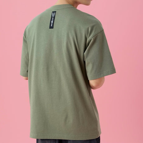 LifeWork Snapback Hip Bulldog Tee Khaki lifework lifework - originalfook singapore