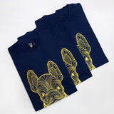 LifeWork Outline Bulldog Tee Navy lifework lifework - originalfook singapore