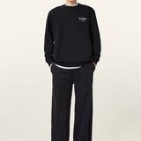 AllSaints Underground Logo Sweatshirt Black