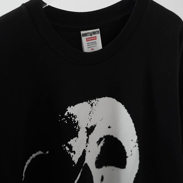 Supreme X Bounty Hunter Skulls Tee Black supreme supreme - originalfook singapore