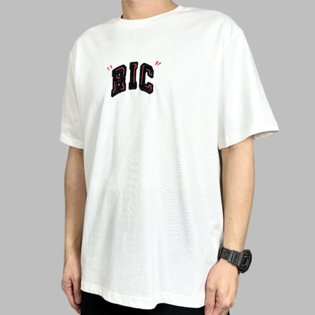 RICKYISCLOWN Big Embossed Snake Tee White [R37240620A-A1] RICKYISCLOWN RICKYISCLOWN - originalfook singapore