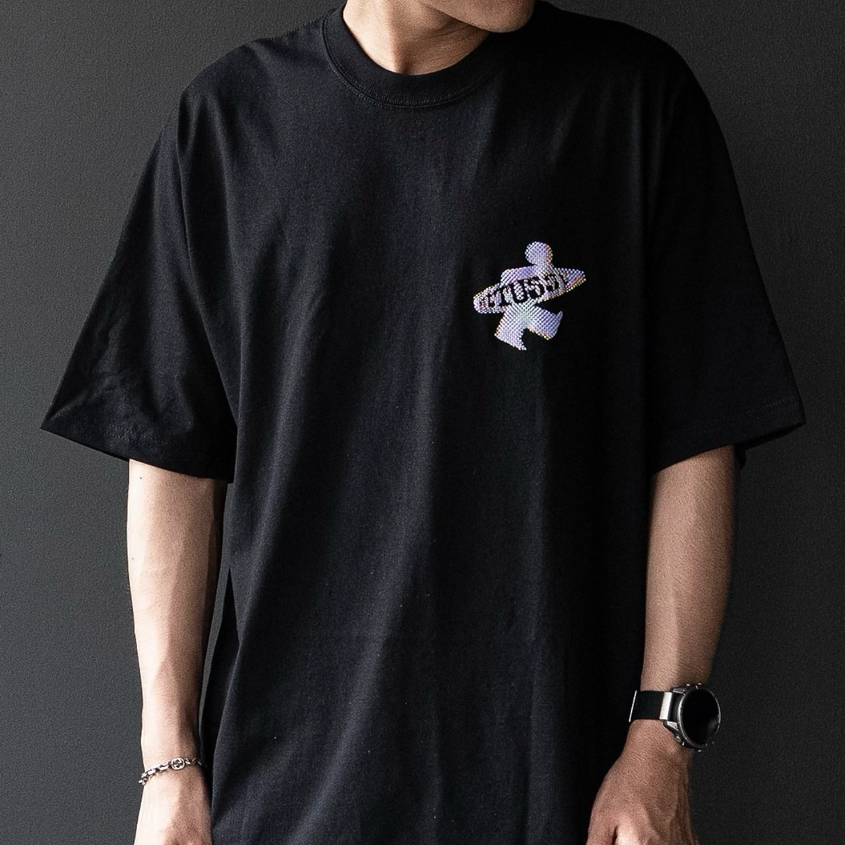 Stussy Surf Purf Tee Black