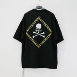 Mastermind Square Logo Boxy Tee Black Mastermind Japan Mastermind Japan - originalfook singapore