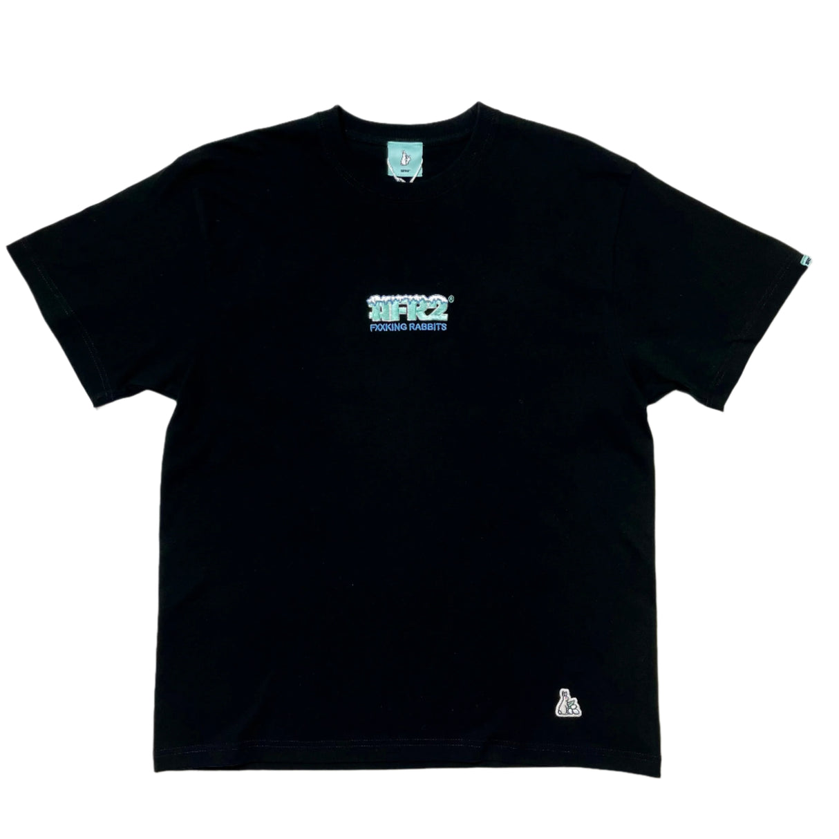 FR2 Shaved Ice Rabbit Tee Black Tiffany (Japan Exclusive)