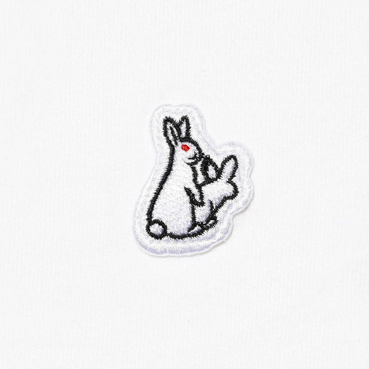 FR2 Fxxking Rabbits Sakura Embroidery Logo Tee White FR2 FR2 - originalfook singapore