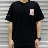 Rickyisclown [RIC] Tulips Smiley Tee Black [R27230418K-J8] RICKYISCLOWN RICKYISCLOWN - originalfook singapore
