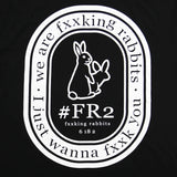 FR2 Fxxking Rabbits Oval Logo Tee Black #FR2 #FR2 - originalfook singapore