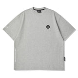 LifeWork Korea Round Patch Logo Tee Grey LifeWork LifeWork - originalfook singapore