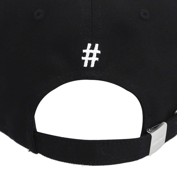 Been Trill Tape Logo Baseball Cap Black BEEN TRILL BEEN TRILL - originalfook singapore