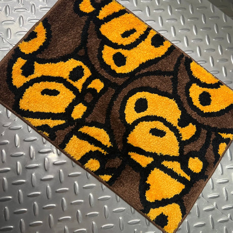 Bathing Ape All Baby Milo Rug Brown BATHING APE BATHING APE - originalfook singapore