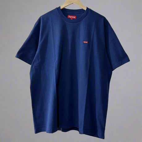 Supreme Small Box Logo Tee Navy SUPREME SUPREME - originalfook singapore