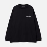FEAR OF GOD Essentials Signature Long Sleeve Tee Black
