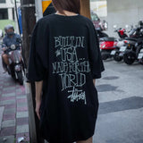 Stussy Built In America Black Tee