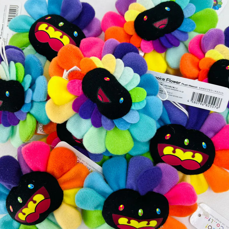 Takashi Murakami Kaikai Kiki Mononoke Flower Plush Keychain TAKASHI MURAKAMI TAKASHI MURAKAMI - originalfook singapore