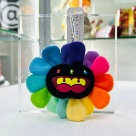 Takashi Murakami Kaikai Kiki Mononoke Flower Plush Keychain TAKASHI MURAKAMI TAKASHI MURAKAMI - originalfook singapore