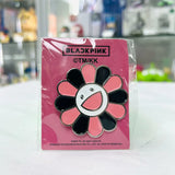 Takashi Murakami x BLACKPINK Flower Enamel Pin Black Pink