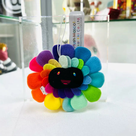 Takashi Murakami Kaikai Kiki Mononoke Flower Plush Keychain TAKASHI MURAKAMI TAKASHI MURAKAMI - originalfook singapore