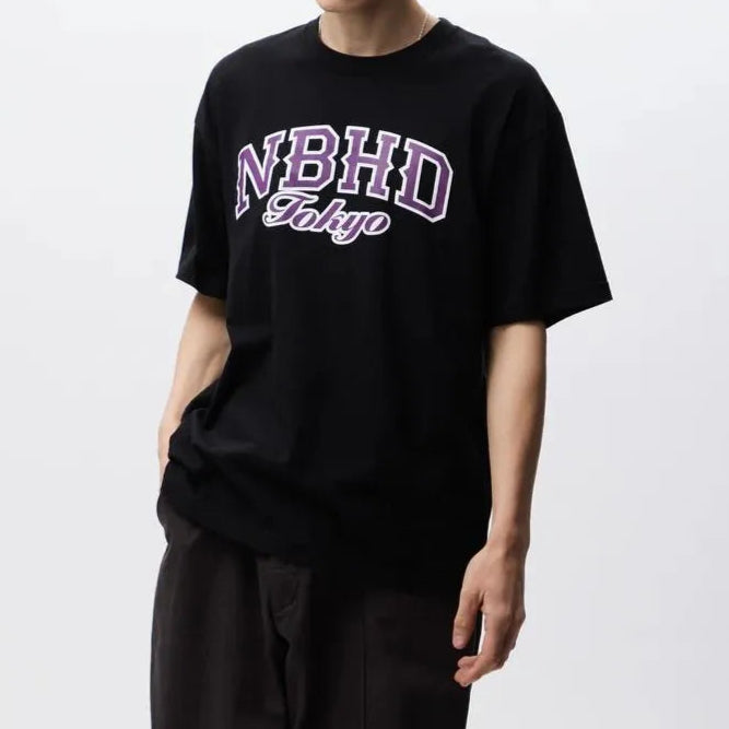 Neighborhood NH-11 Tee Black NEIGHBORHOOD NEIGHBORHOOD - originalfook singapore