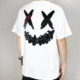 Rickyisclown [RIC] Mamba Embossed Smiley Tee White [R4220222B-N5] RICKYISCLOWN RICKYISCLOWN - originalfook singapore