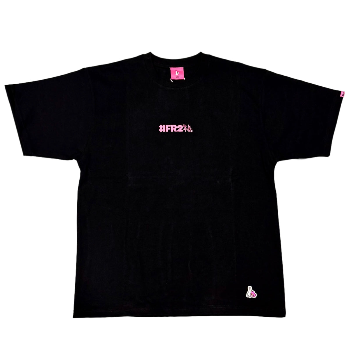 FR2 F Logo Embroidery Tee Black (Japan Exclusive)
