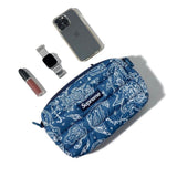Supreme Puffer Side Bag Blue Paisley supreme supreme - originalfook singapore