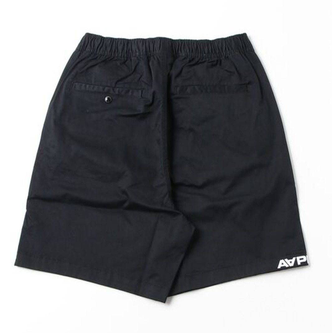 AAPE By Bathing Ape Now Woven Shorts Black [668] BATHING APE BATHING APE - originalfook singapore