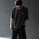 Represent Owners Club Logo Tee Vintage Grey Yellow