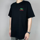 Rickyisclown [RIC] Joker Laser Reflective Smiley Tee Black [R17240131e-R9] RICKYISCLOWN RICKYISCLOWN - originalfook singapore
