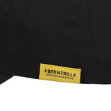 Been Trill Tape Logo Baseball Cap Black BEEN TRILL BEEN TRILL - originalfook singapore