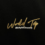 Rickyisclown [RIC] Map Smiley Tee Black Gold Foil [R7230213B-R8] RICKYISCLOWN RICKYISCLOWN - originalfook singapore