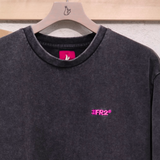 FR2 Embroidery Paisley Tee Washed Black (Japan Exclusive)