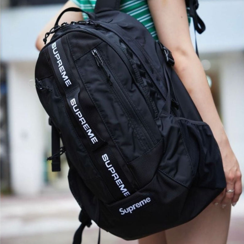 Supreme Box Logo Black Backpack
